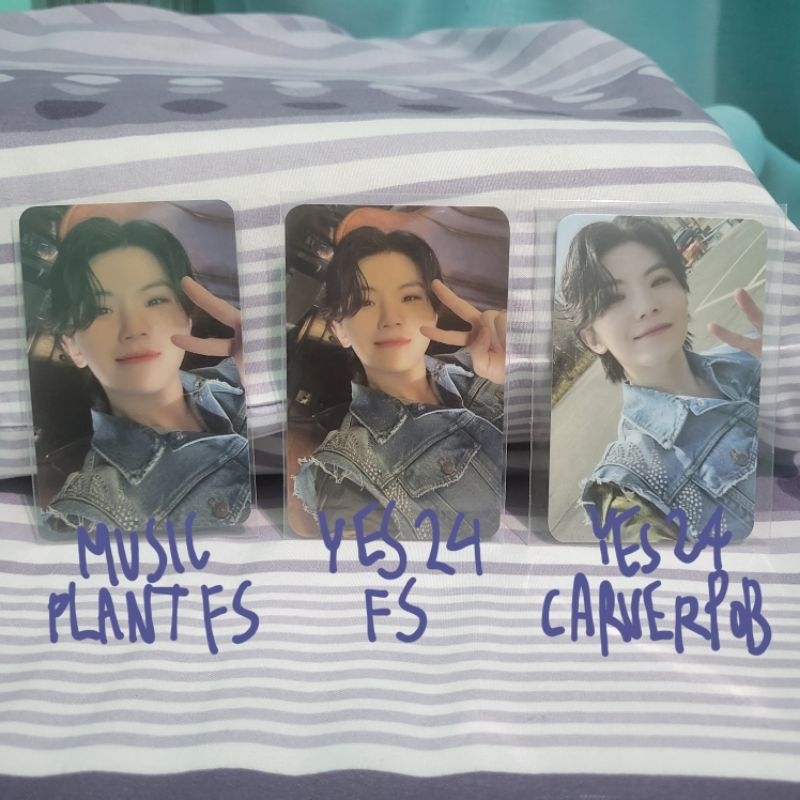 seventeen woozi fml yes24 fs fansign yes24 carver pob bene