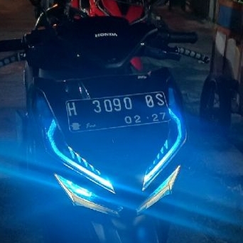 STIKER ALIS LAMPU VARIO 150 TERBARU. STIKER ALIS VARIO 125 TERBARU