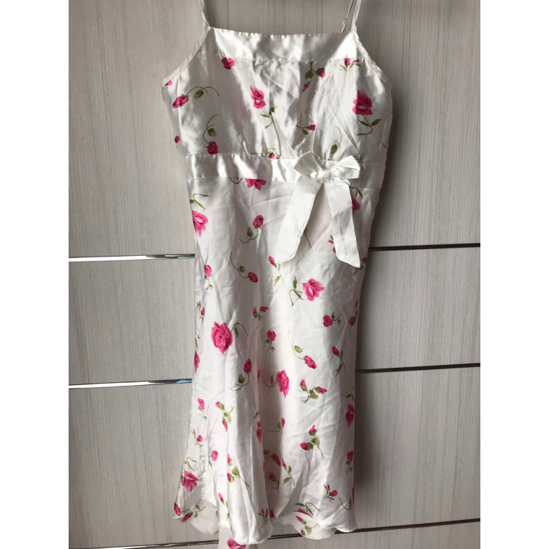 Baju tidur lingerie satin