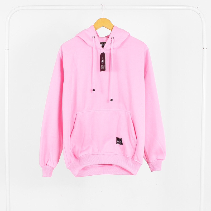 BRCO Sweater Hoodie Polos Unisex Pria Wanita Pink Qualty Distro