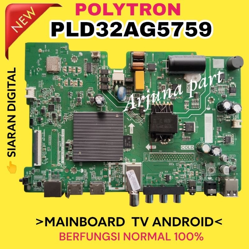 MB TV POLYTRON PLD32AG5759 / MAINBOARD TV POLYTRON PLD32AG5759 / MESIN TV POLYTRON PLD32AG5759 / MOD