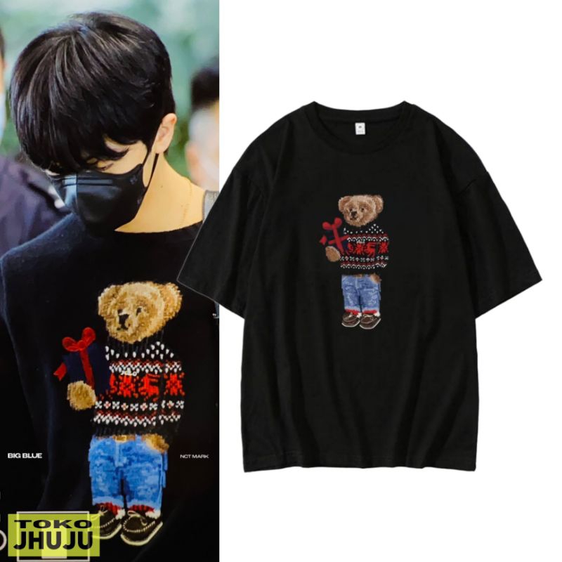 Kaos Mark Nct Beruang Celana Biru