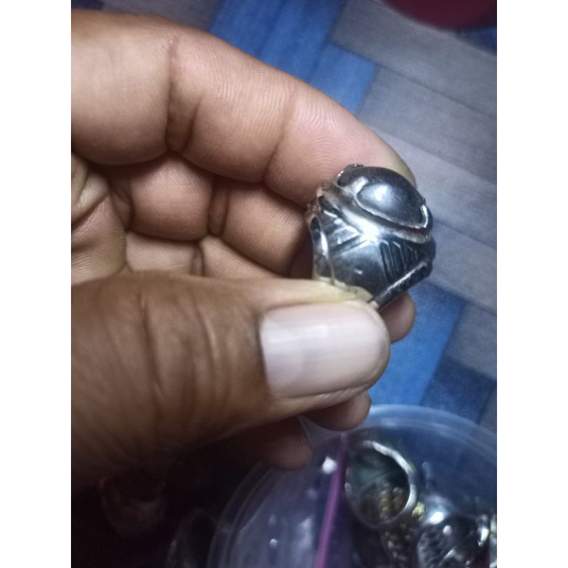 batu cincin badar besi asli