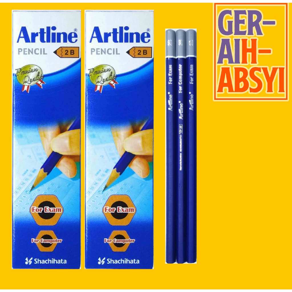 

Pensil 2b artline pencil 1 pack murah