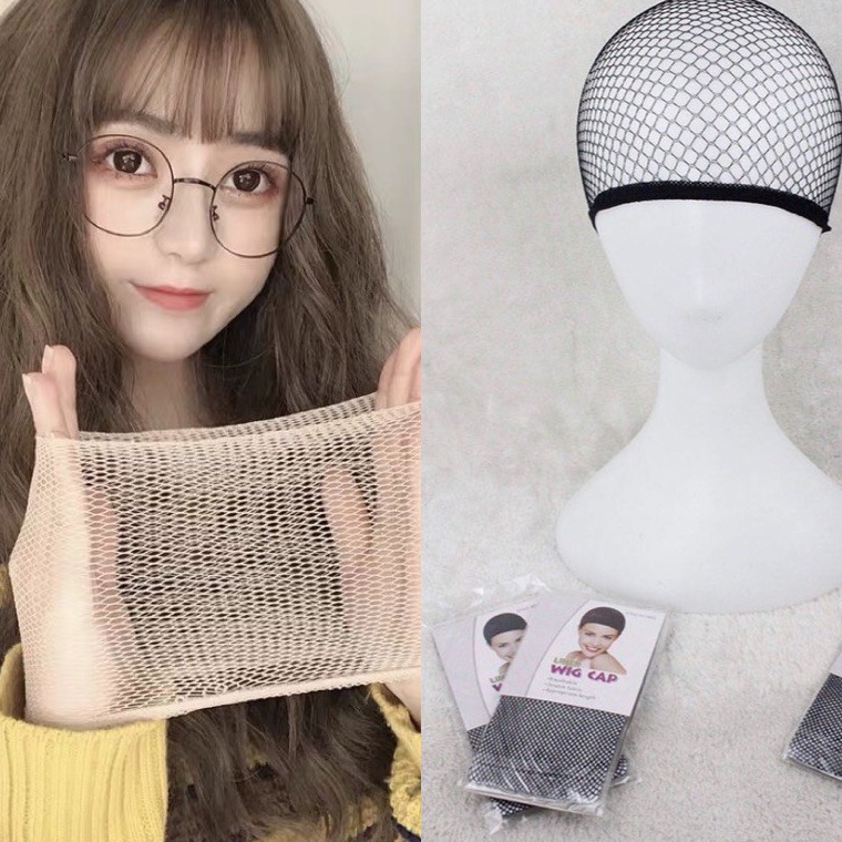 KodeN3z3Y HAIRNET / WIG CAP / JARING WIG WARNA BLACK - WEAVING CAP