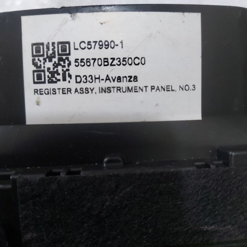 KISI KISI AC DASHBOARD MOBIL AVANZA VELOZ 2022 ORIGINAL