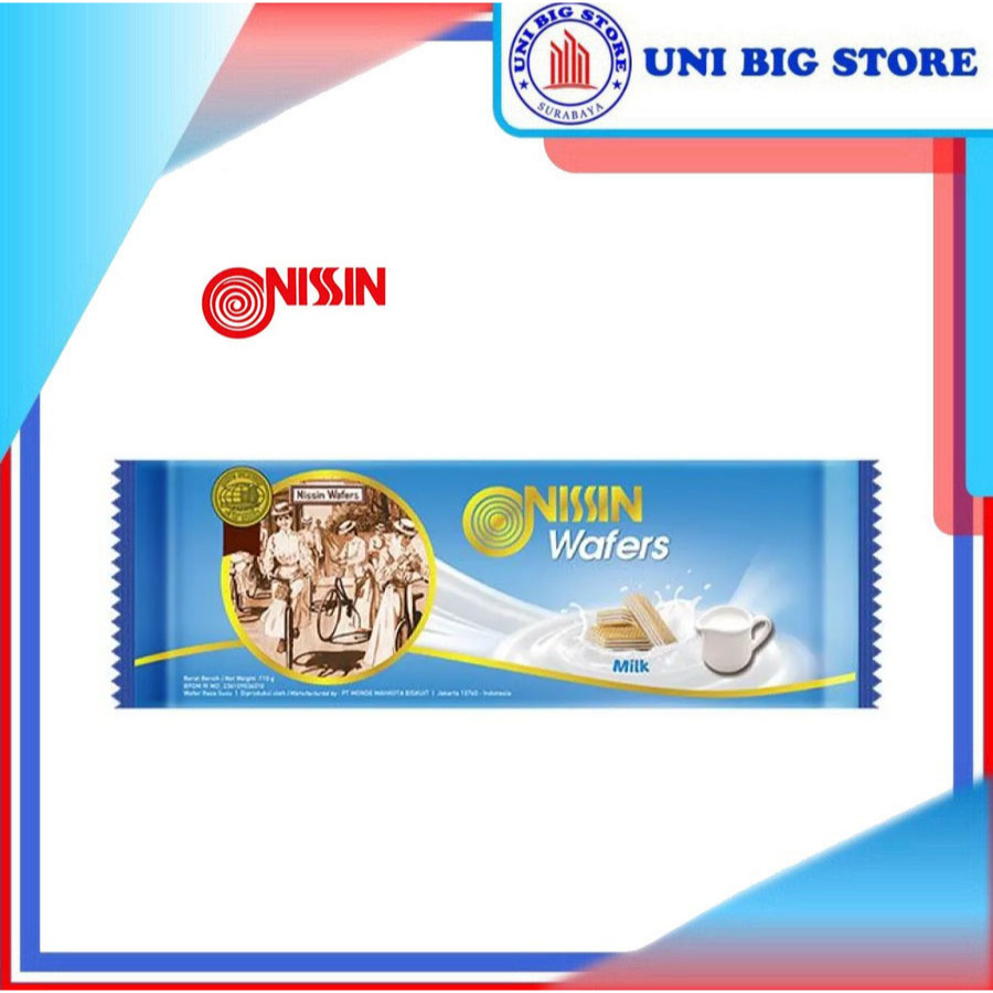 

Nissin Wafer Milk 132 gr Biskuit Wafer Susu