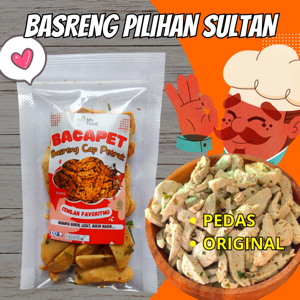 

Keripik Basreng Kataji Mateng Pedas Dan Original Kemasan Ekonomis Cap petruk