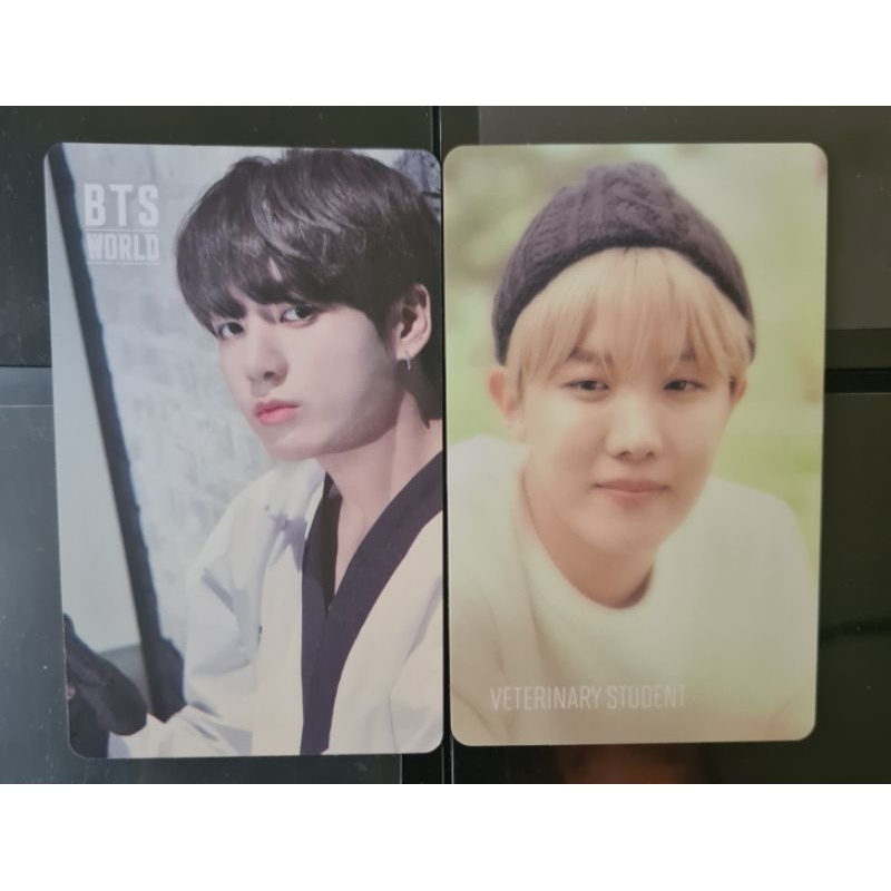 BTS - J-Hope pc (bts world limited) dan Jungkook pc bts world