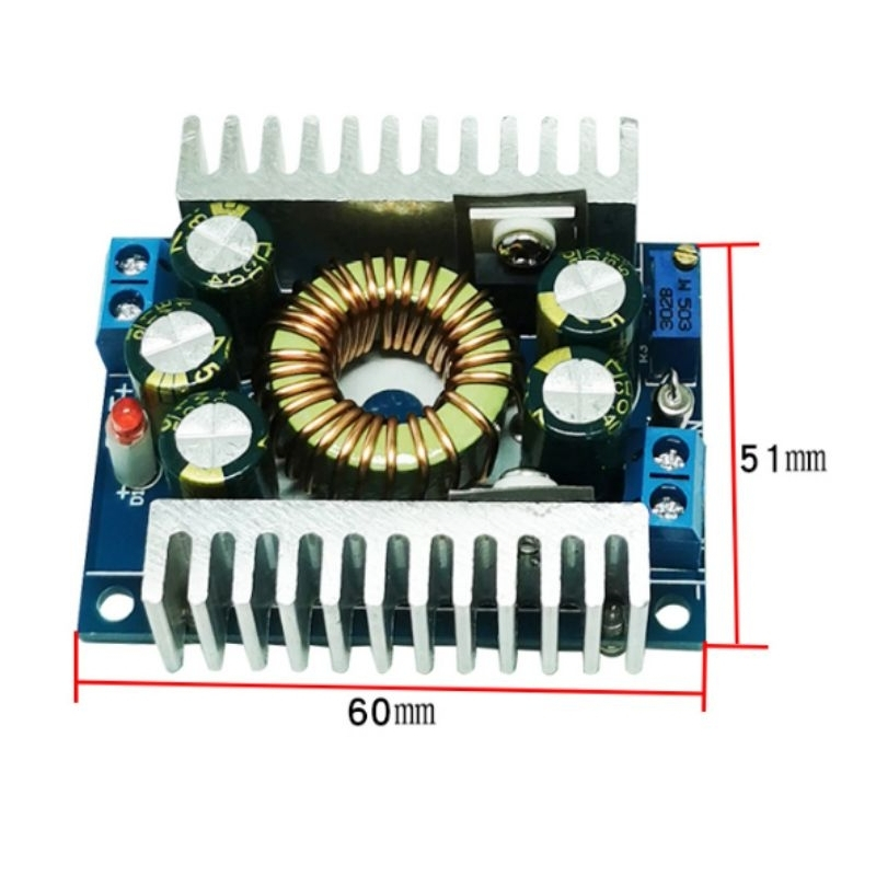 Stepdown Buck Converter Regulator 12A DC5-40V to 1.2-36V Adjustable Module DC Car Power Supply Volta