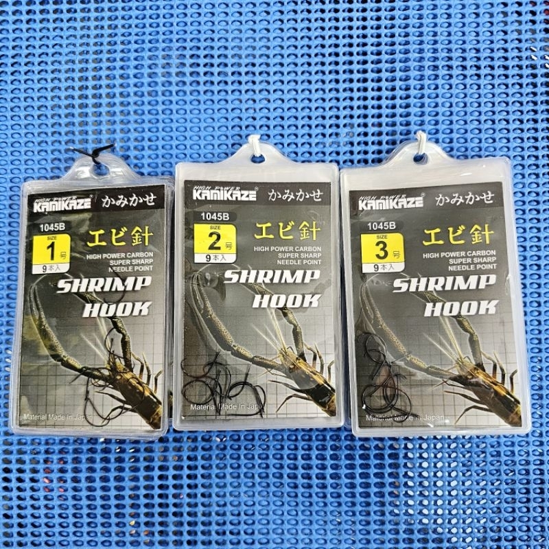 Mata Kail Pancing Udang Kamikaze Shrimp Hook 1045