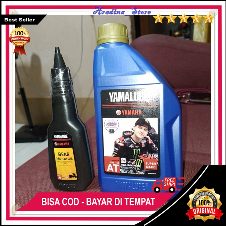 Oli Super Matic ORI Plus Gardan Yamalube Gear 150ml Aerox N Max Aerox 155 Original High Quality