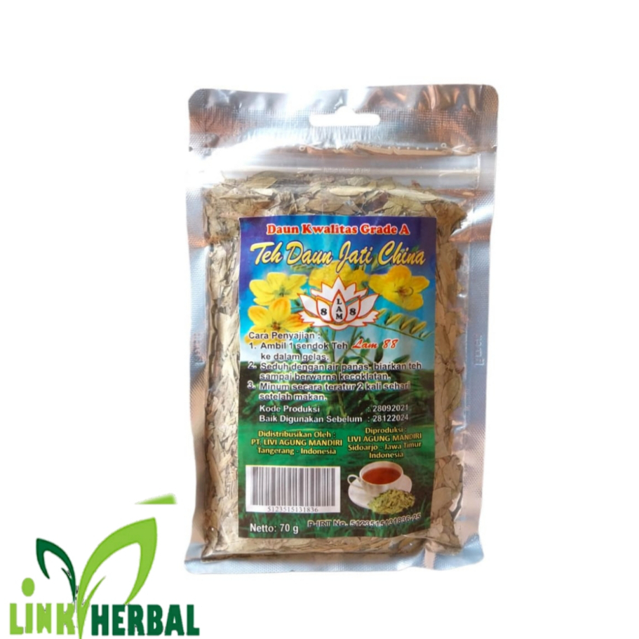 

Teh Daun Jati China Lam 88 70 Gr | Minuman Diet Teh Jati Cina Slimming Leaf