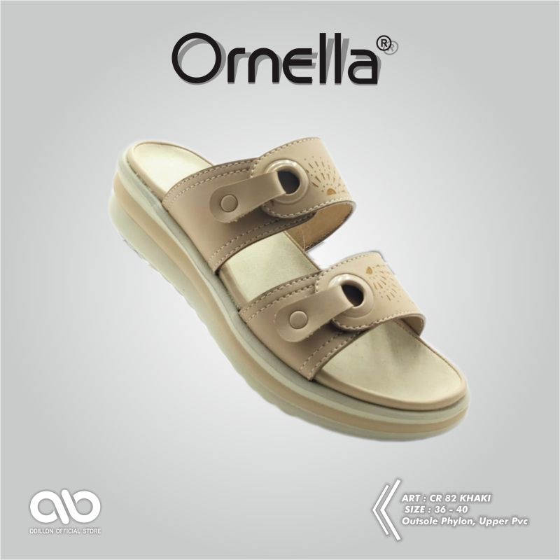 Ornella CR 82 Sandal Slip On Wanita