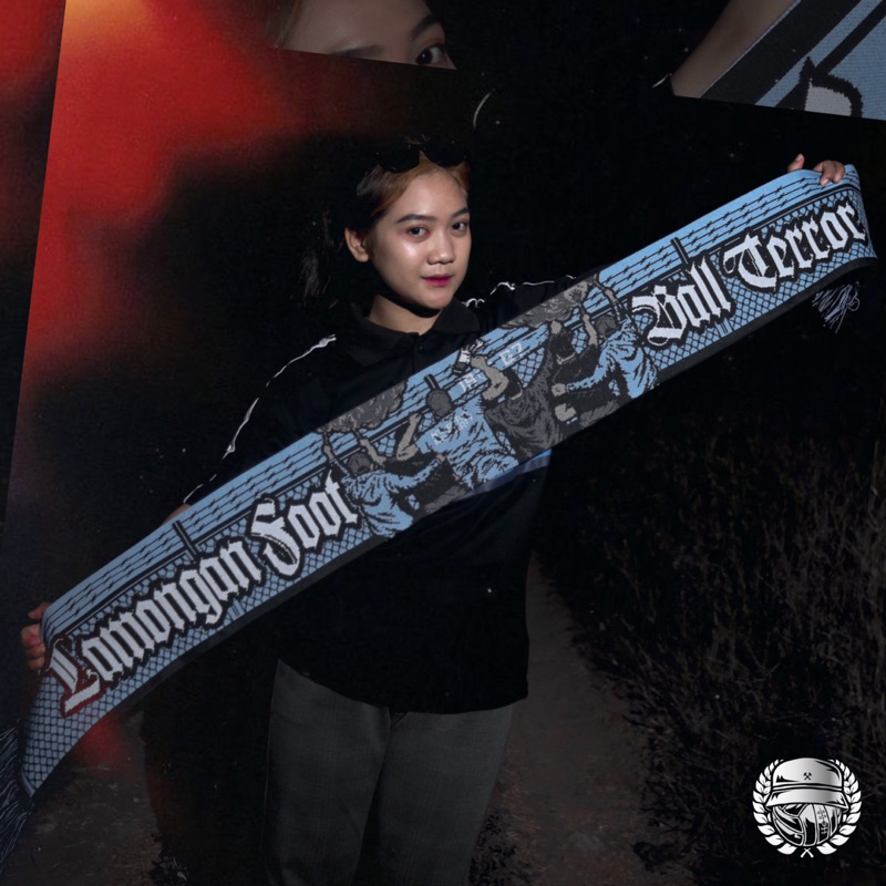 Syal Rajut Motif My Sunshine Football Teror Get 14