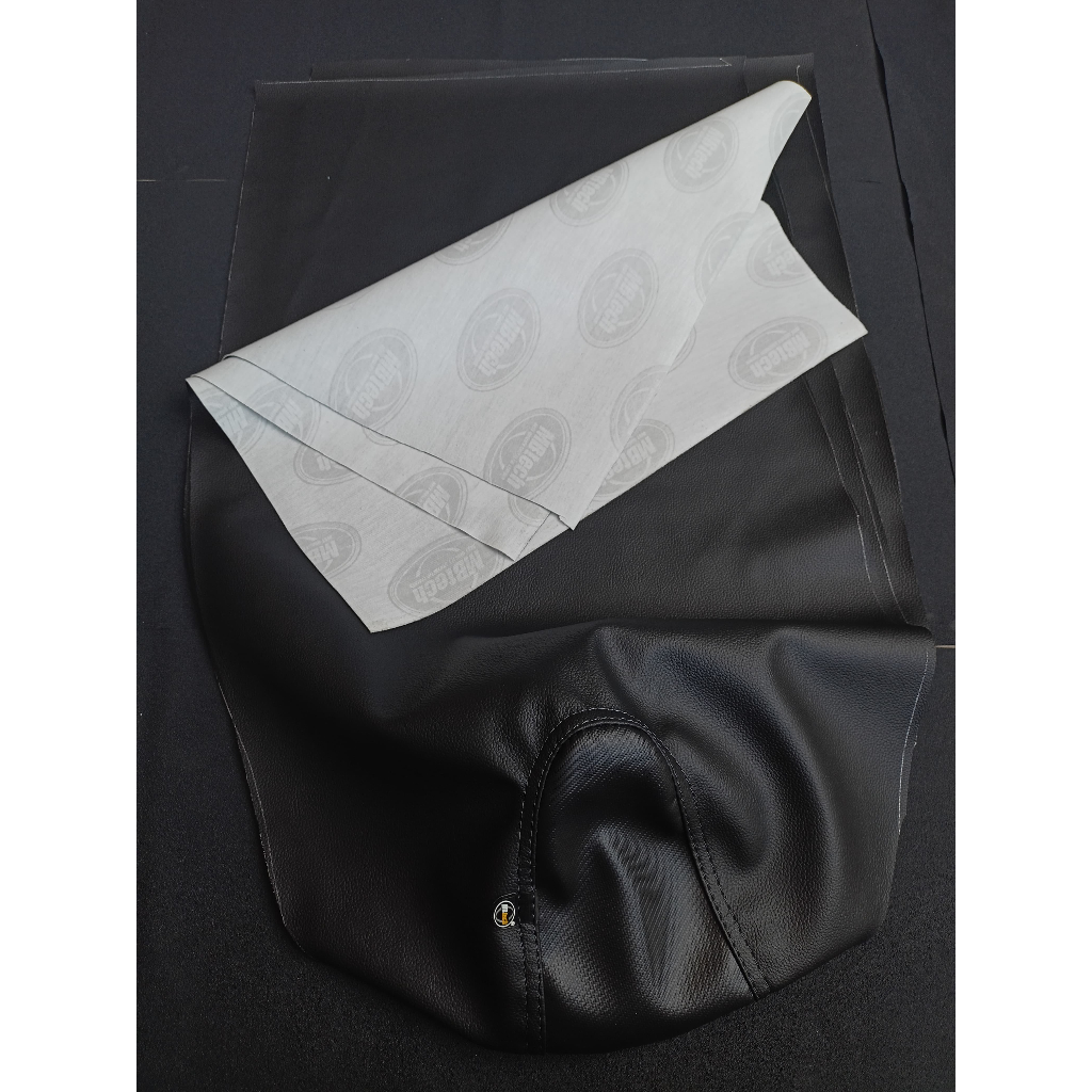 COVER KULIT JOK VARIO 110 KARBU MBTECH JAHIT DEPAN - SARUNG JOK VARIO 110 KARBU MBTECH