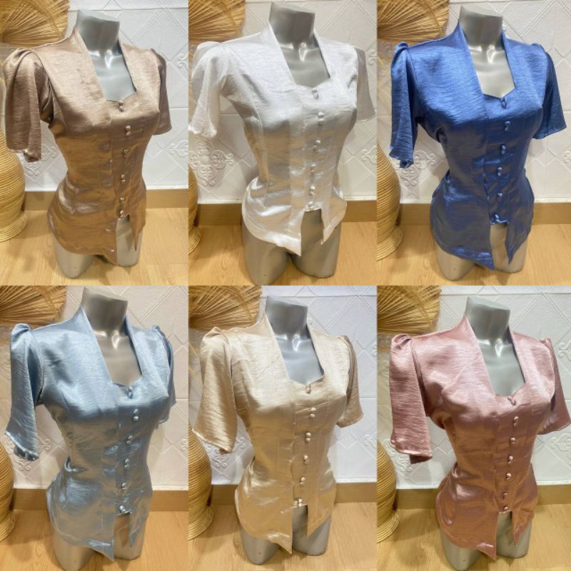 Kebaya Bali By Ani Kebaya Shimmer Tangan Pendek