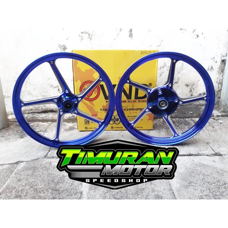 VELG VND AK55 NINJA R 160 185 BIRU