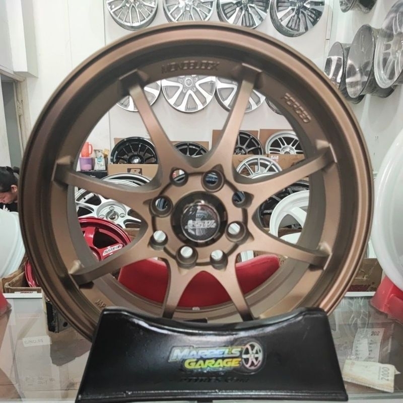 VELG MOBIL SSW CE28 BRONZE RING 15 DOUBLE PCD LEBAR 6.5