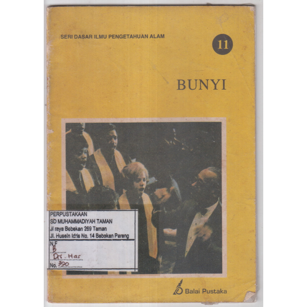 BUKU HASAN AMIN - SERI DASAR ILMU PENGETAHUAN ALAM 11 BUNYI