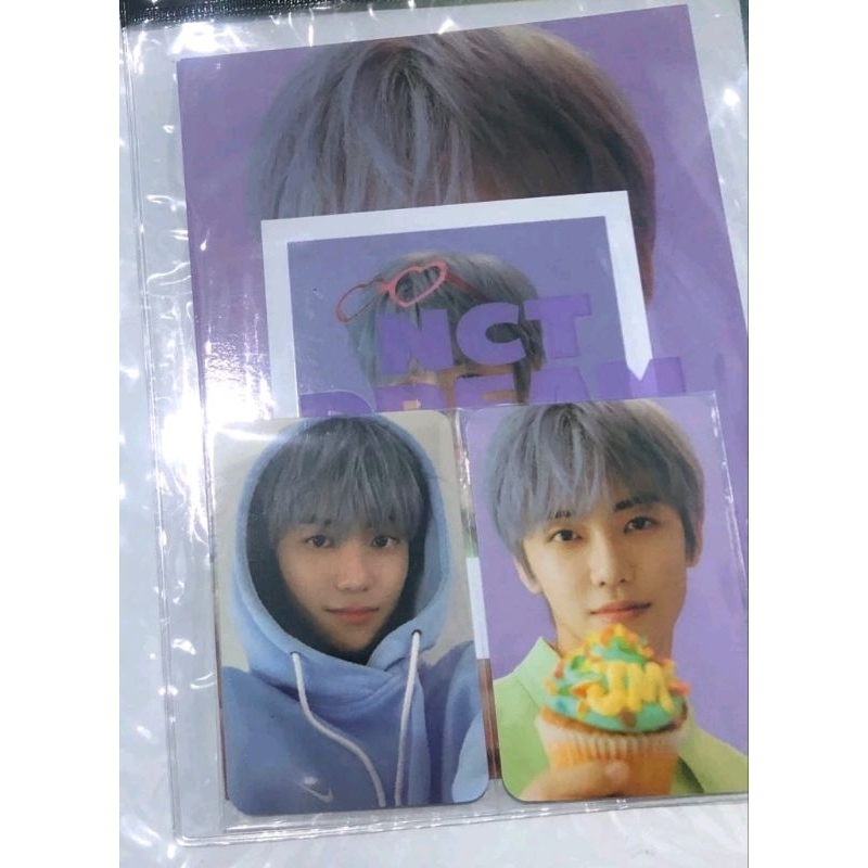 Jaemin pp sg21 season's greetings 2021 nahood nana hoodie jaemin biru ungu collecting golden age yog