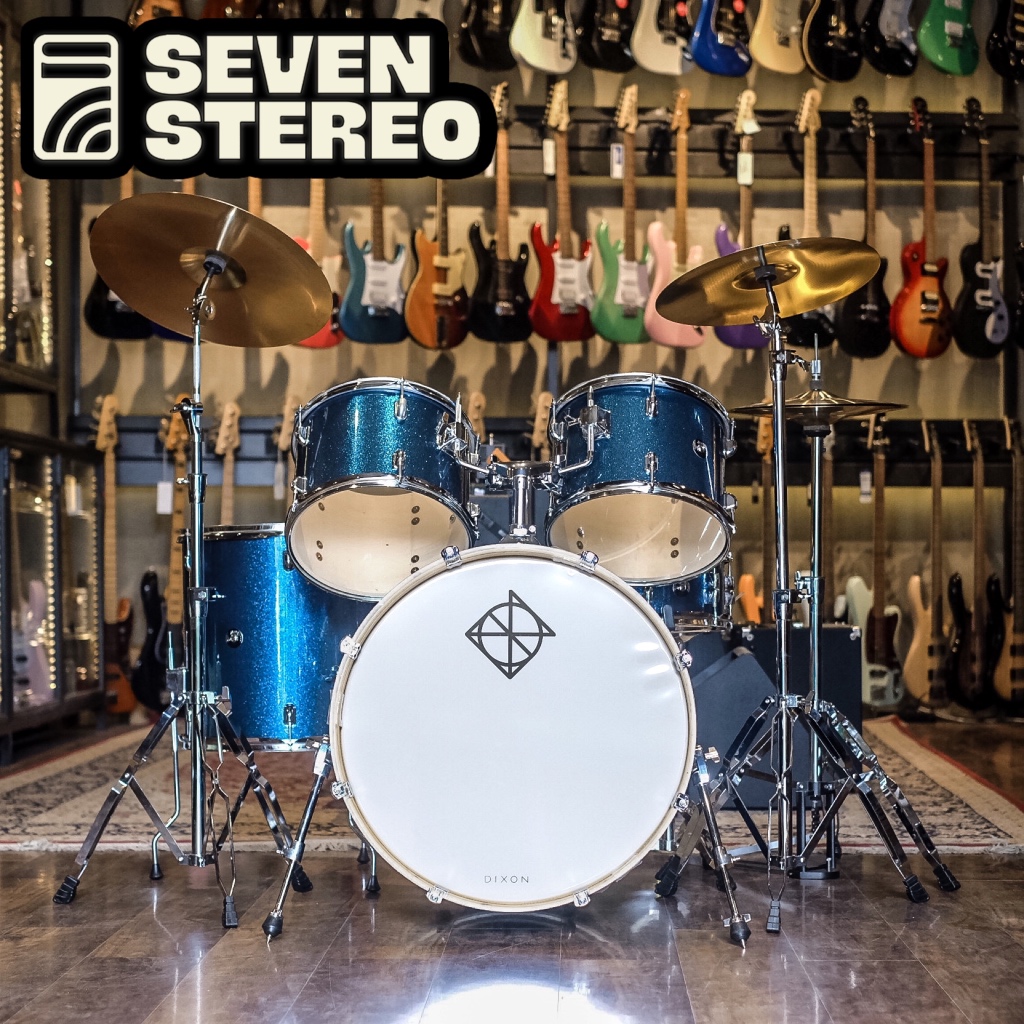 DIXON SP522B Drum Set Dixon Spark Series Ocean Blue Sparkle