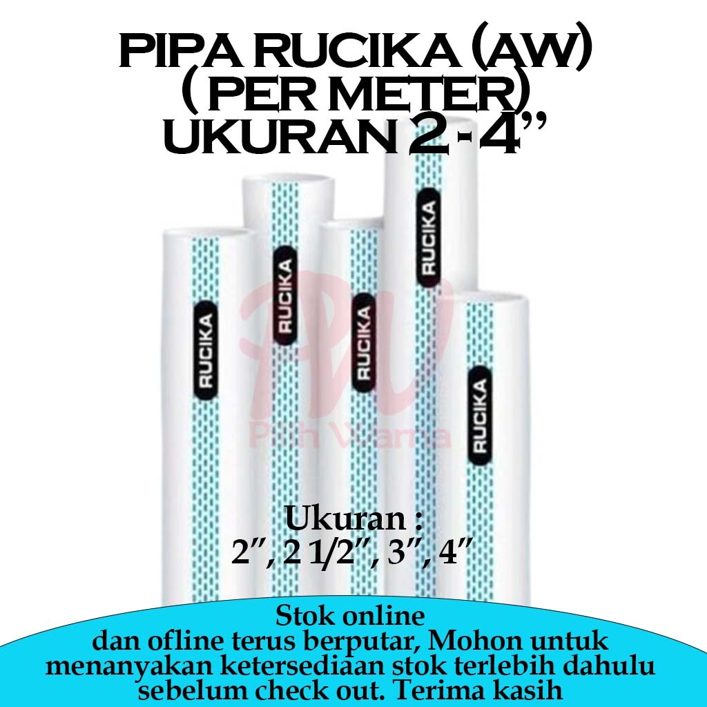 PIPA RUCIKA / PIPA AIR / PIPA PVC 2 INCH UP