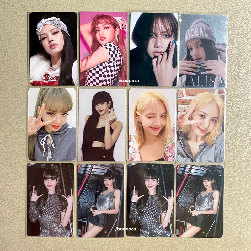 BLACKPINK LISA PC — born pink ktown4u ktown offline fansign fs applicant benefit pob dddd d4 japan j