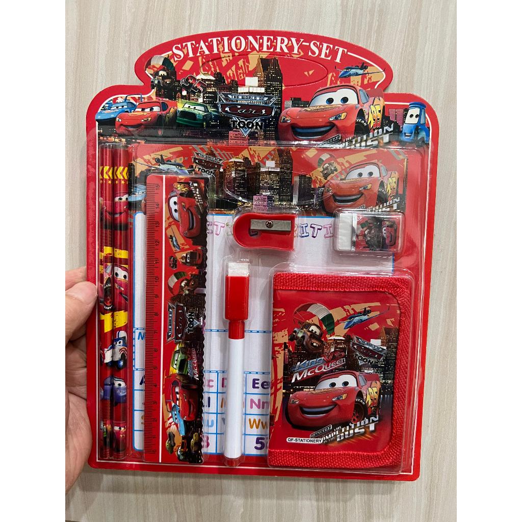 

Alat Tulis Perlengkapan Sekolah Anak Pensil Set Lengkap Souvernir Kado Anak Hampers Anak Hadiah Anak