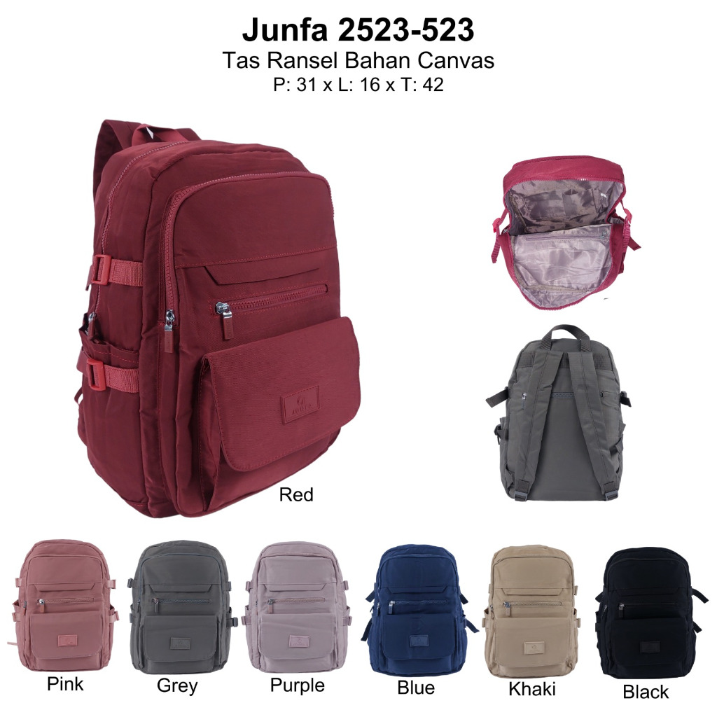 READY TAS RANSEL JUNFA WANITA #JF 2523-523