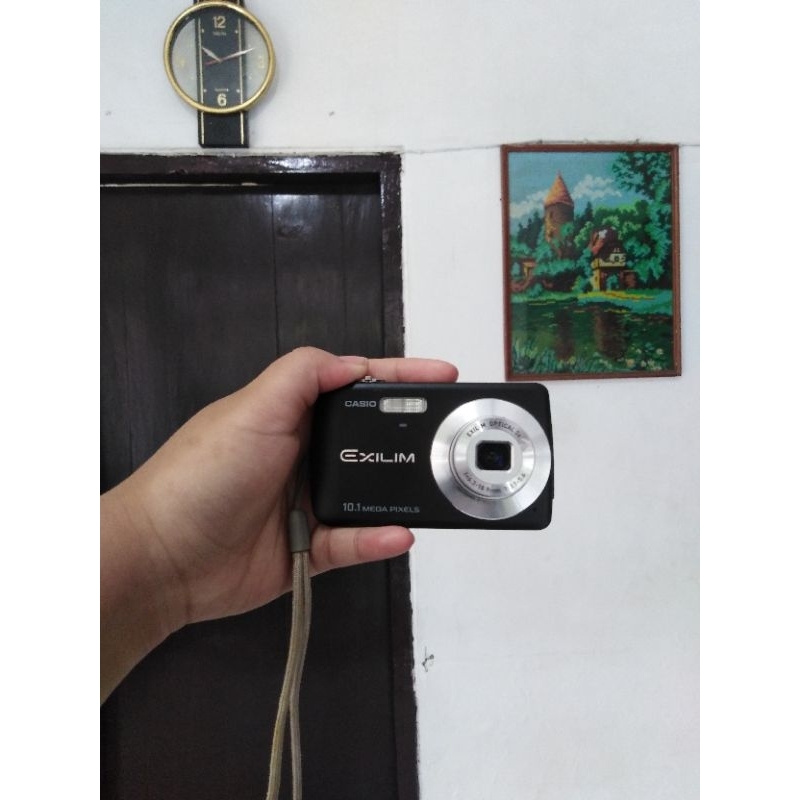 Camera Digital Pocket Casio EX-Z33, Berfungsi Normal, Bekas Pemakaian, Full Perlengkapan