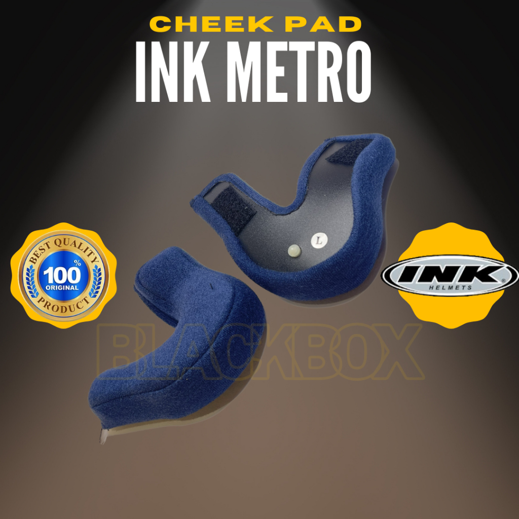 INK Metro Cheekpad / cheek pad / busa helm / busa pipi