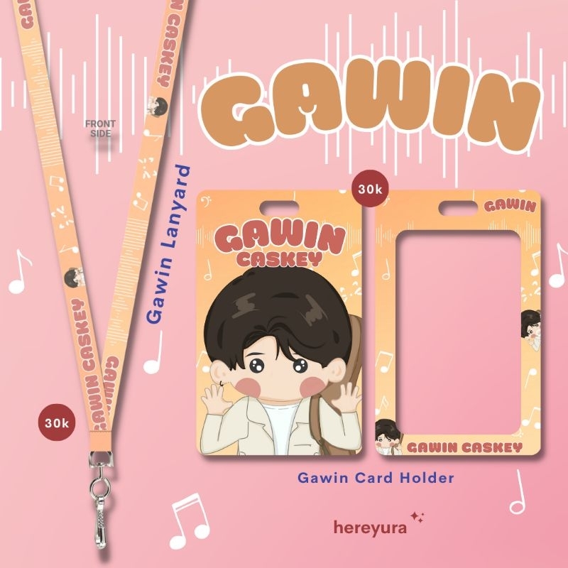 Gawin Caskey Card Holder Lanyard GMMTV GawinKrist JossGawin