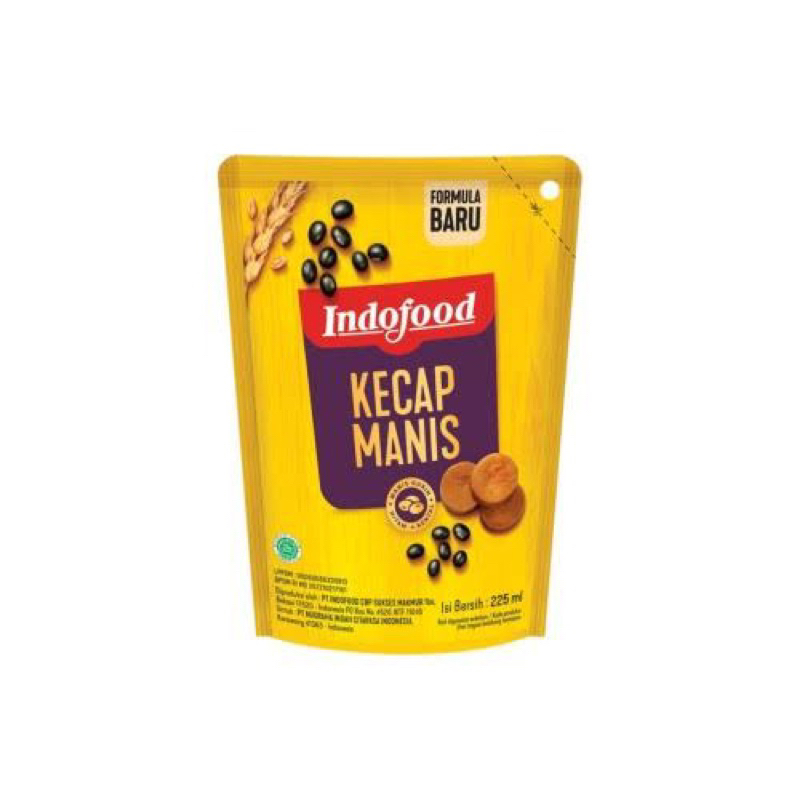 Kecap Indofood / kecap manis / Refill 225ml