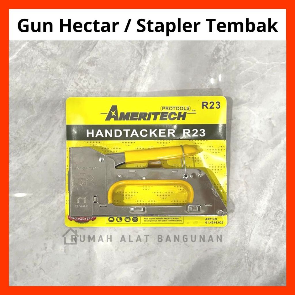 

Staples Tembak Gun Hacter Ameritech R23 Alat Hektar Steples Hekter Stapler