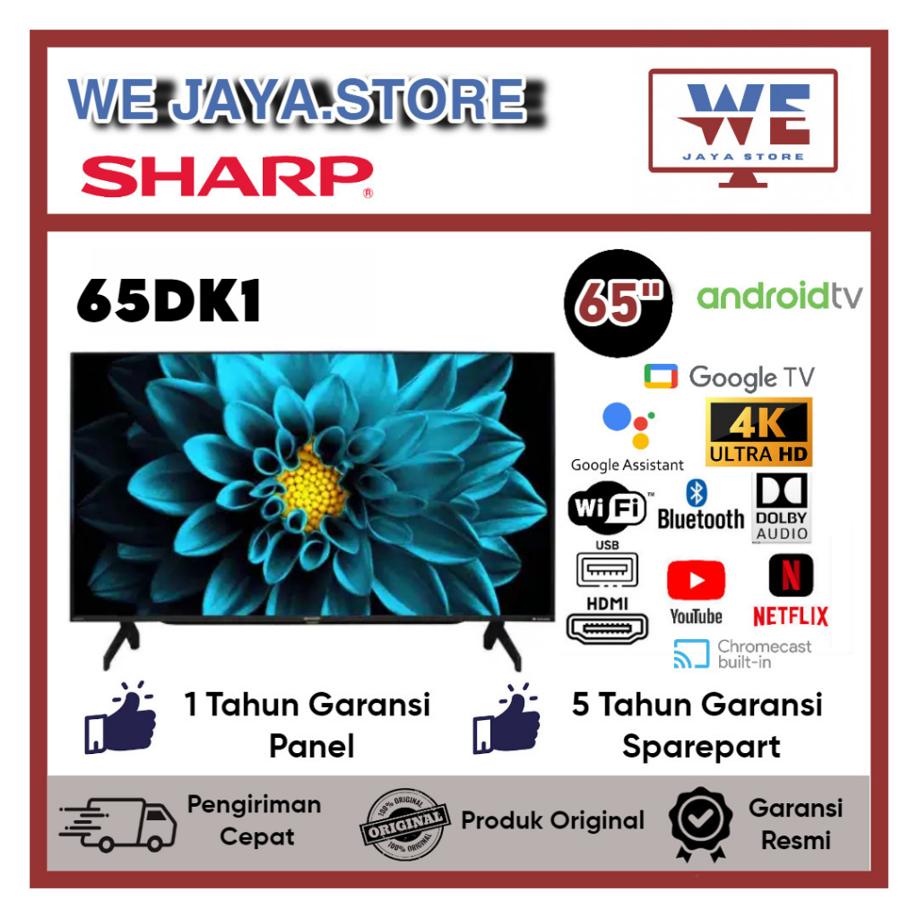 TV LED Sharp DK1 LED Sharp Android UHD4K TV Sharp
