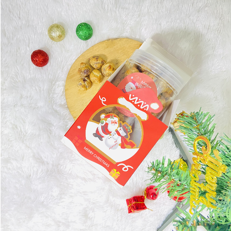 

[FREE AMPLOP ANGPAO] Hampers Natal Kuker/Christmas Hampers - Special Set - Kue Kering 1 Jar + SOES