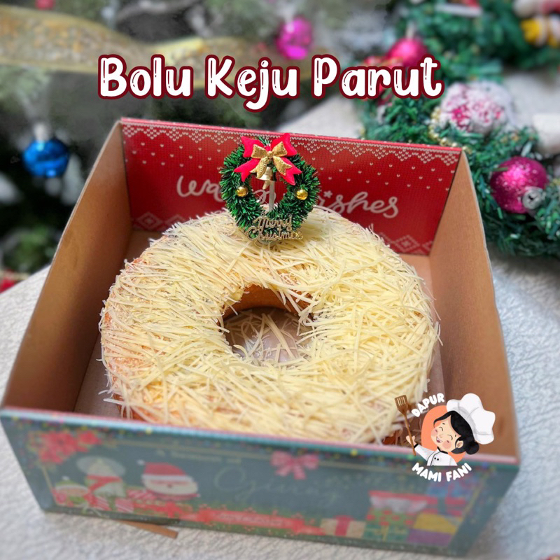 

Dapur Mami Fani | Hampers IMLEK / Kue Bolu Jadul Keju Parut | Kue Natal