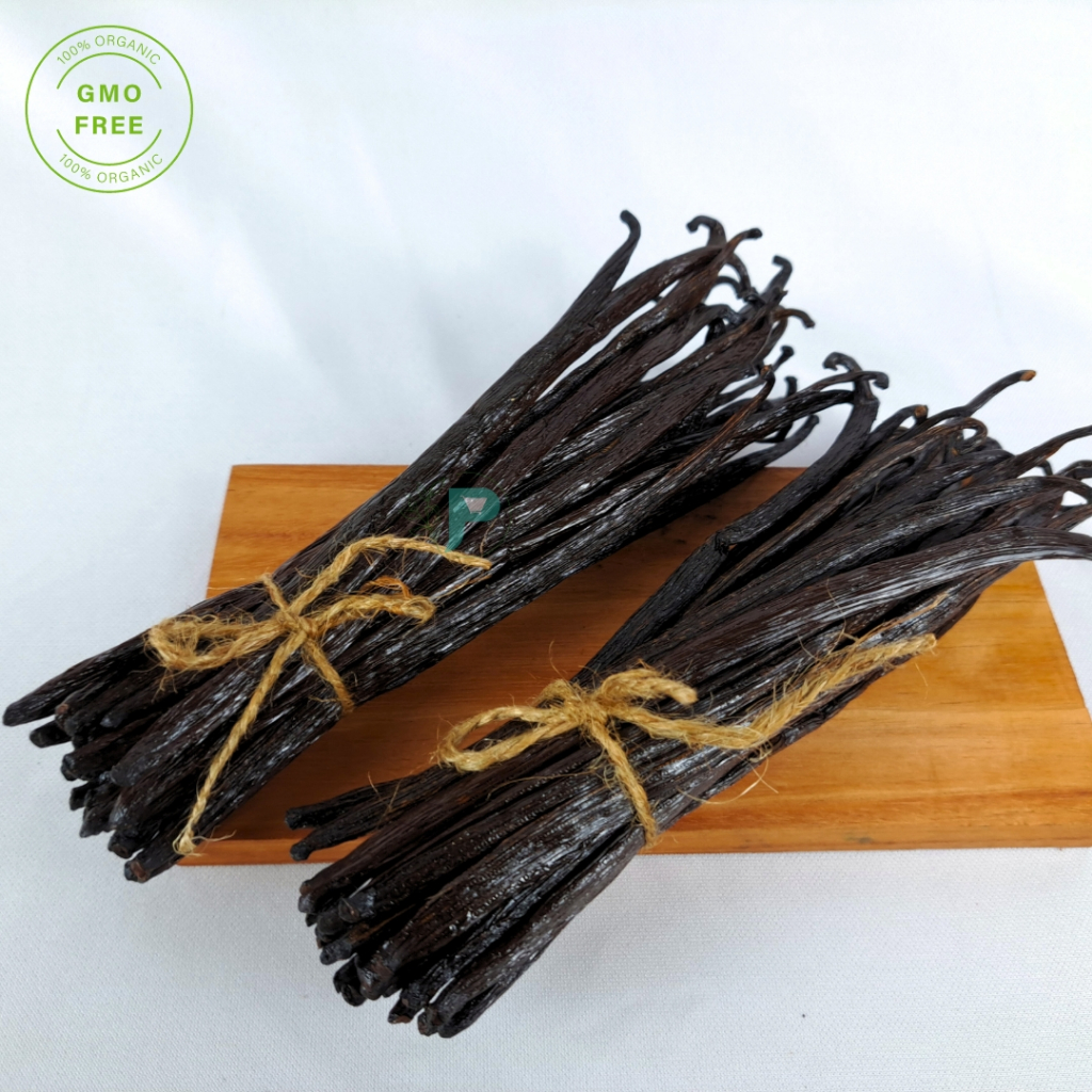 

Vanili kering gourmet grade A / Vanilla Beans Planifolia gourmet 17-20cm