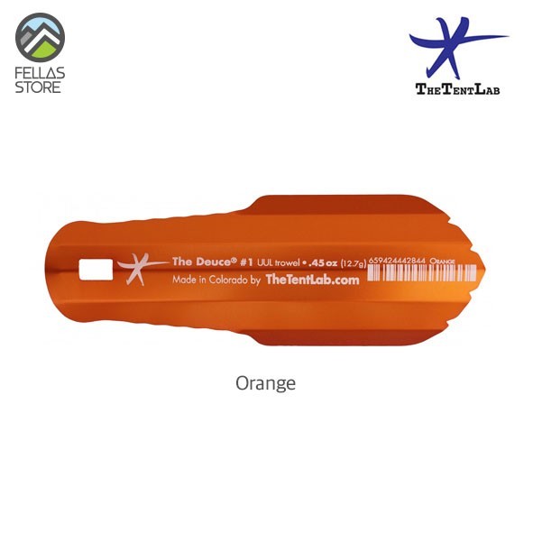 The Deuce #1 Orange - Lightweight Toilet Trowel  Spade