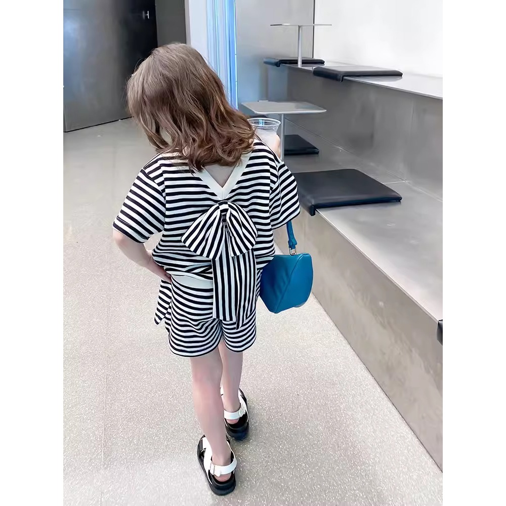 Najwa - Setelan Ravel Anak Perempuan / Setelan Anak Pita Lucu