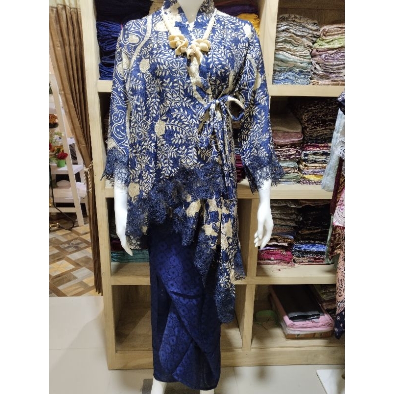 set batik kimono(kulot, rok lilit)