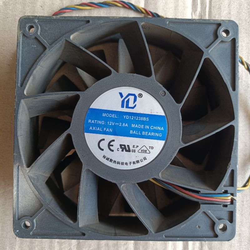 KIPAS HIGH SPEED 12X12 12V 2.70A