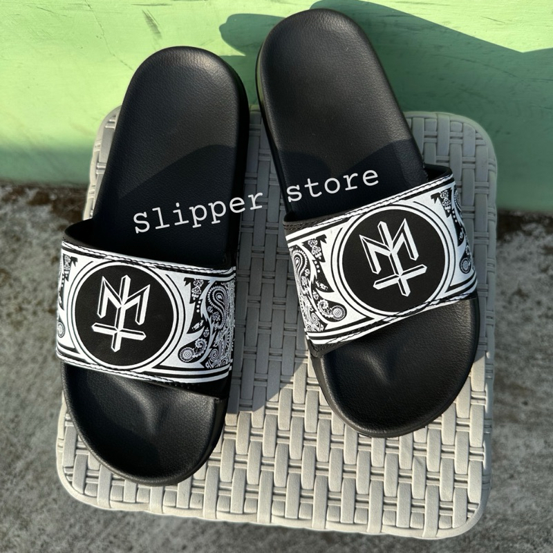 Sandal slop pria Maternal batik sendal slip on Maternal sandal selop maternal sandal casual termurah