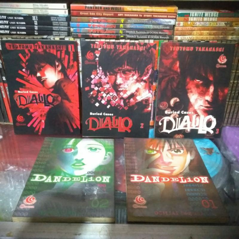 komik Buried Cases Diablo & Dandelion