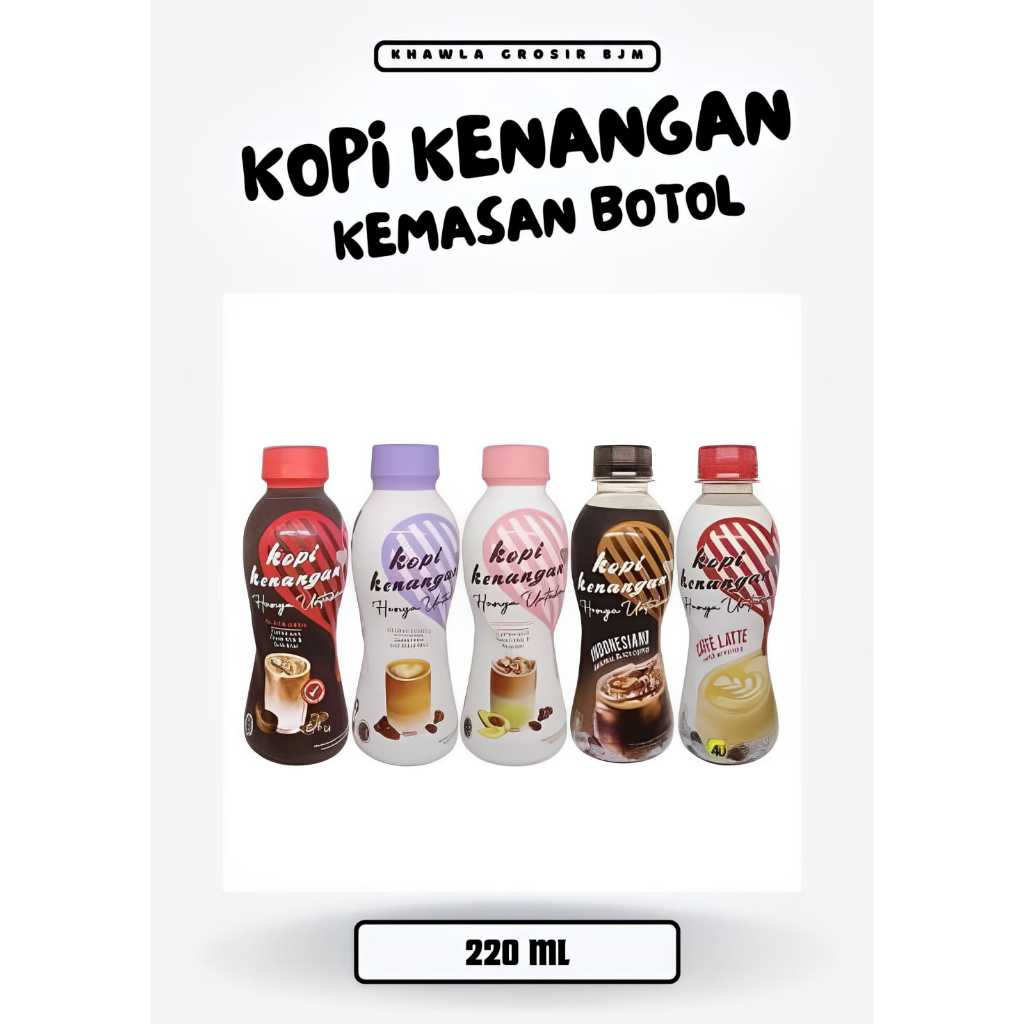 

KOPI KENANGAN BOTOL MANTACINO AVOCUDDLE BLACK AREN DOLCE LATTE 220 ML