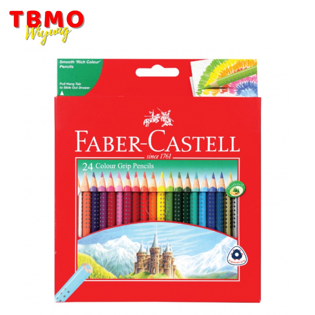 

Faber Castell Pensil Warna Grip Classic 24 Warna 116253