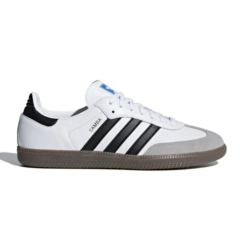 Sepatu Sneakers Pria Adidas Samba OG White CBlack CGrani Original B75806
