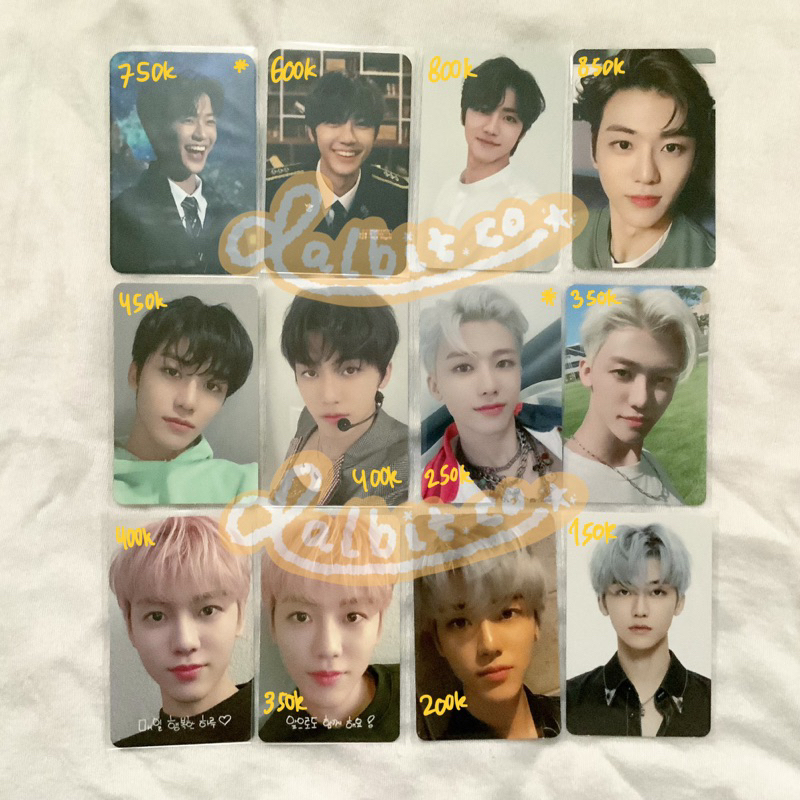 READY STOCK ㅡ NCT DREAM JAEMIN PUFF SELCA HOGWARTS POLICE ATHLETE WFM WINTER FANMEET FANMEETING RESO