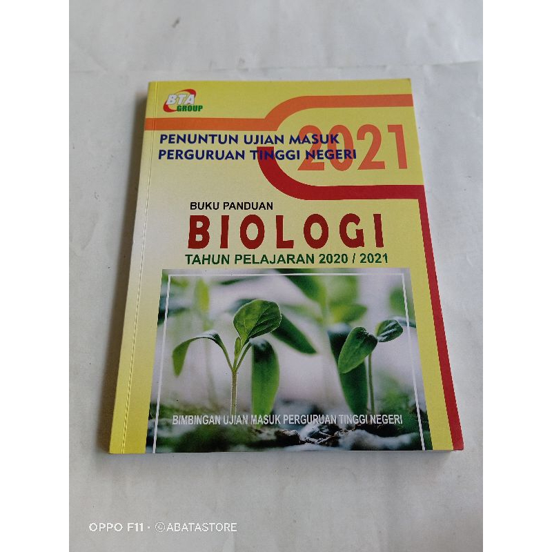 BUKU PUMPTN BUKU PANDUAN BIOLOGI TH 2020 2012 BTA GROUP